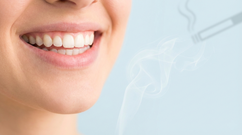 how smoking harms your teeth