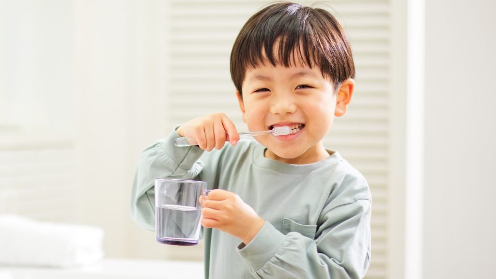 tooth brushing for kids